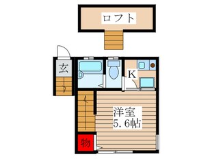 バ－ミ－プレイス阿佐ヶ谷Ⅱの物件間取画像